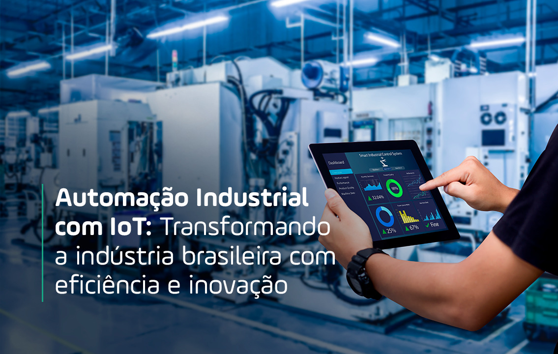 Imagem de apoio para Automação e Indústria Inteligente (IoT)